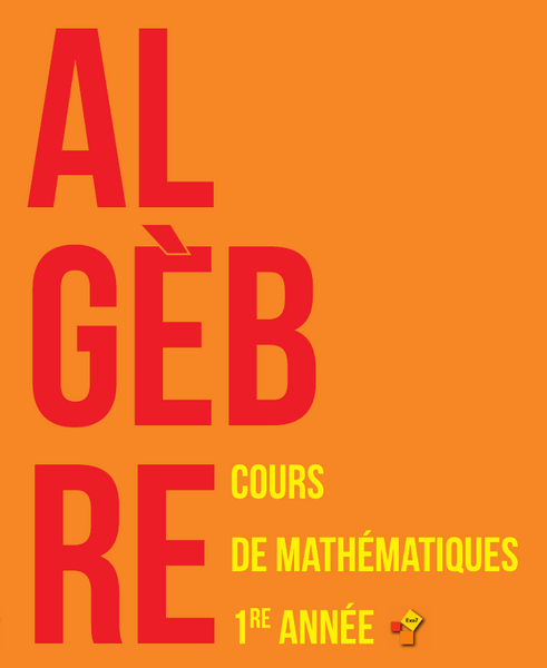 Livre Algebre
